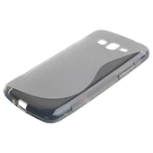 Galaxy Grand 2 G7100 ile Uyumlu S Desenli Silikon Kılıf Beyaz - 2