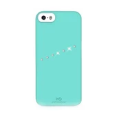 White Diamonds iPhone SE/5S/5 ile Uyumlu Swarovski Sash Desenli Kılıf Yeşil (Out) - 1