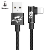 Baseus Lightning 1 Metre MVP Kablo Siyah - 2