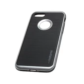 Zore iPhone 7 ile Uyumlu Motomo Silikon Kılıf Light Silver - 2