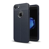 Zore iPhone 7 ile Uyumlu Kılıf Niss Silikon Lacivert - 1