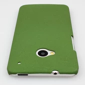 One M7 ile Uyumlu Kumlu Sert Kauçuk Kılıf Yeşil - 3