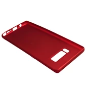 Galaxy Note 8 ile Uyumlu Morris Silikon Kılıf Kırmızı - 2