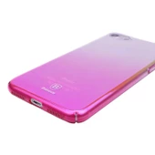 Baseus iPhone 8 / 7 ile Uyumlu Glaze Case Pembe - 3