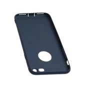 iPhone 7 Plus ile Uyumlu Tıpalı Silikon Kılıf Lacivert - 2