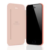 White Diamonds iPhone SE/5S/5 ile Uyumlu Swarovski Crystal Booklet Desenli Kılıf Coral(Out) - 2