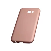 Galaxy A7 (2017) A720F ile Uyumlu Rubber Kılıf Rose Gold - 1