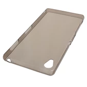 Xperia Z3 ile Uyumlu Kılıf 0.2mm Şeffaf Silikon Siyah - 1