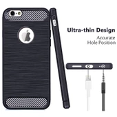 iPhone 6S Plus/6 Plus ile Uyumlu Kılıf Room Silikon Lacivert - 5