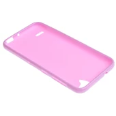 T60 ile Uyumlu Kılıf Parlak Silikon Pembe thumbnail 2