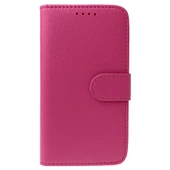 Zenfone 4 ile Uyumlu Cüzdanlı Kapaklı Kılıf Pembe - 1