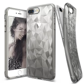 Ringke Air Prism 3D Elmas Yansıması iPhone 7/8 Plus ile Uyumlu KIlıf Smoke Black - 1