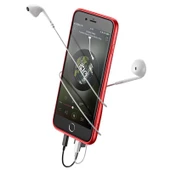 Baseus iPhone 7 / 8 ile Uyumlu Şarj ve Kulaklık Girişli Audio Case Kılıf Kırmızı - 1