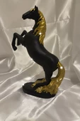 Kaideli Şahlanan KırAt Gold Yeleli Siyah - 3