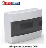 HOROZ ELEKTRİK 12 Lİ SIVA ÜSTÜ SİGORTA KUTUSU - 1