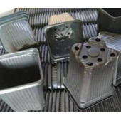 Viyol Kare Vakumlu Termoform Fidan Fide Üretim Saksısı Büyük Boy 8x8x9 100 Adet - 1