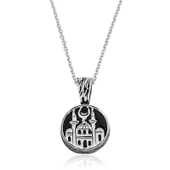 MuI MuI Gümüş Cami Desenli Cevşen Kolye - 1