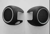 Mini Cooper S R55 R56 R57 R58 R59  Ön Kapı Üst Hoparlör Kapağı 2 Li Set Çift 51412753333 51412756567 - 1