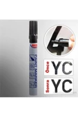Oto Araç Plaka Yazı Düzeltme Rötuş Yazma Kalemi (Siyah) 434045692 - 3