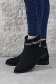 Fort 4280 Rahat Esnek Toka Taş Detaylı Sıcak Astar Kadın Bot thumbnail 3