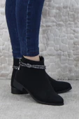 Fort 4280 Rahat Esnek Toka Taş Detaylı Sıcak Astar Kadın Bot thumbnail 1