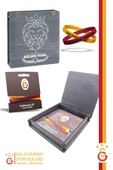 Galatasaray Orijinal Lisanslı Armanın Peşinde 2'li Bileklik Hediyelik Ahşap Kutulu - 1
