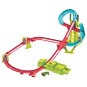 HPC07 Hot Wheels Neon Yarışlar Çoklu Yarış Heyecanı Pist Seti - 6