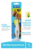 Babyton Bio Ultra Yumuşak Çocuk Diş Fırçası Papağan - 1