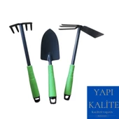 Bahçe Seti 3'lü - Kürek. Tırmık Ve Çapa thumbnail 1
