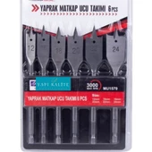 6 Parça Tahta Ahşap Oyma Matkap Yaprak Kelebek Uç Seti thumbnail 1