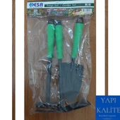 Bahçe Seti 3'lü - Kürek. Tırmık Ve Çapa thumbnail 2