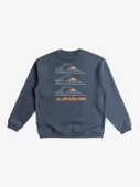 Quiksilver EQBFT03908-18314 Screen Crew Erkek Çocuk Sweatshirt - 2