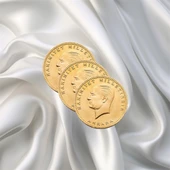 3 ADET ATA ÇEYREK ALTIN ESKİ TARİHLİ - 1