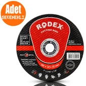 Rodex İnox Metal Kesici Taş Disk 180x1.6x22.23 mm 1-5-10-50 Adet - 1