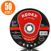 Rodex İnox Metal Kesici Taş Disk 180x1.6x22.23 mm 1-5-10-50 Adet - 9