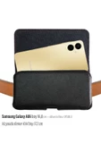 Samsung Galaxy A06 Kemer Kılıfı Kapaklı Bel Çanta Kemer Kılıf - 1