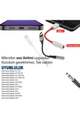 Samsung S24- S24 FE- S24Ultra- S24Plus Typec Kulaklık Dönüştürücü Jack Aparat Çevirici Type-C 3.5mm - 3