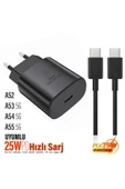 Samsung A52 - A53 5G - A54 5G - A55 5G Uyumlu Şarj Aleti 25W HIZLI ve 5A Şarj Kablosu - 1