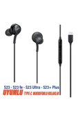Type-C Mikrofonlu Kulaklık Samsung S23 - S23 fe - S23 Ultra - S23+ Plus Uyumlu - 1