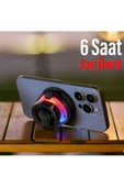 Bluetooth Hoparlör Yüksek Ses Mini Bass Manyetik Mıknatıslı Kablosuz Speaker Ses Bombası - 2