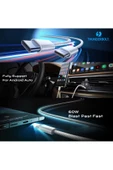 iPad Pro 12.9inç 3. 4. 5. 6. Nesil Tablet Şarj Kablosu Type-C Thunderbolt 4 60W - 2