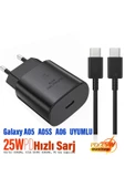 Samsung Galaxy A05  - 05s Uyumlu Şarj Aleti 25W HIZLI Şarj Type C Kablolu - 1