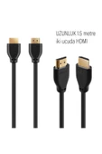 Hdmi Kablo Erkek Erkek Uçlu HDMI 4K HDR ARC Kablo 1.5metre 150cm - 2