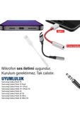 Samsung Note 10-10 Plus Note 20-20 Ultra 3.5mm Çevirici Jack Aparat Kulaklık Dönüştürücü Type-C - 4