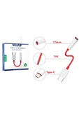Samsung S21 - S21 FE - S21 Ultra  TypeC 3.5mm Çevirici Jack Aparat Kulaklık Dönüştürücü Type-C - 7