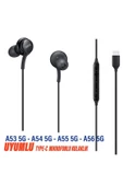 Samsung A53 5G - A54 5G - A55 5G - A56 5G Uyumlu Type C Mikrofonlu Kulaklık thumbnail 1