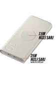 Samsung Kablosuz Powerbank 10000mAh 25W Süper Hızlı Şarj Samsung EB-U2510x Samsung Türkiye Garantili - 2