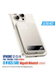 iPhone 12 13 14 Uyumlu 15W Hızlı Şarj Magsafe Powerbank 5000 Mah Kablosuz Ultra İnce Mıknatıslı - 1