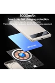 iPhone 15 16 Uyumlu 15W Hızlı Şarj Magsafe Powerbank 5000 Mah Kablosuz Ultra İnce Mıknatıslı - 7