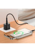 iPhone 15 16 Uyumlu 15W Hızlı Şarj Magsafe Powerbank 5000 Mah Kablosuz Ultra İnce Mıknatıslı - 2